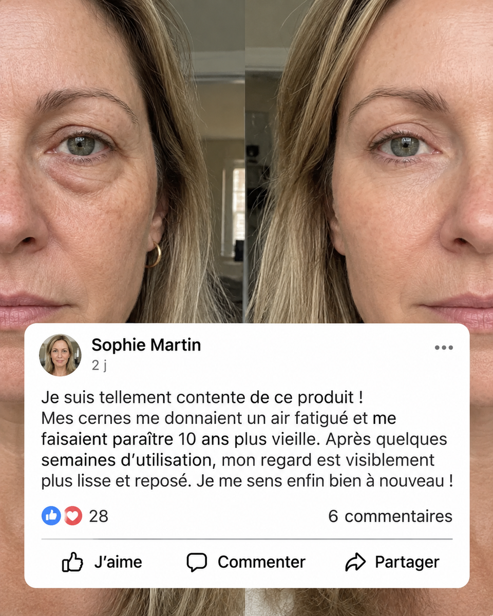 Des résultats visibles en 2 minutes, pas en 8 semaines